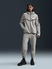 Nike Dark Grey Heather Sportwear Tech Fleece Windrunner - Image 1 of 5