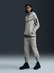 Nike Dark Grey Heather Sportswear Tech Fleece Joggers - Image 1 of 6