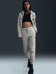 Nike Dark Grey Heather Sportswear Tech Fleece Joggers - Image 2 of 6