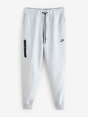 Nike Dark Grey Heather Sportswear Tech Fleece Joggers - Image 6 of 6