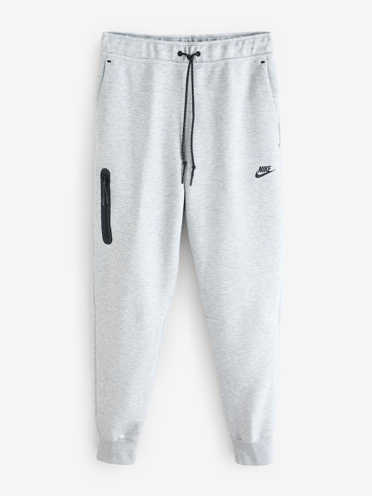 Nike Dark Grey Heather Sportswear Tech Fleece Joggers - Image 6 of 6