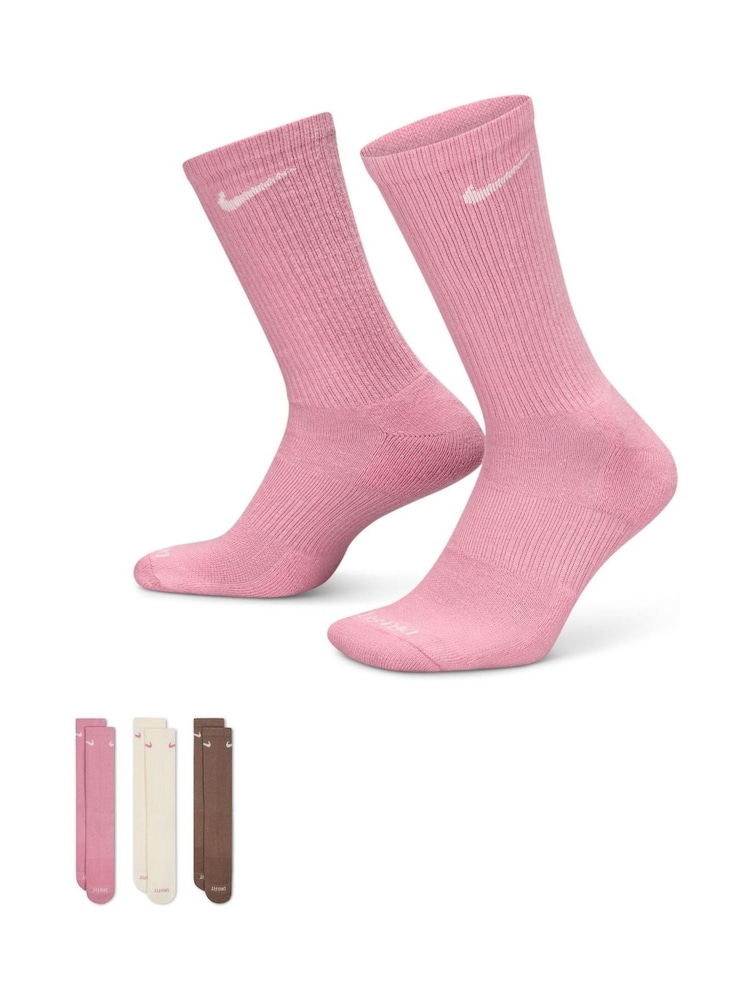 Naravni - Nike nogavice z okroglim ovratnikom za vsak dan Nike Plus - Slika 1 iz 4 Naravni - Nike nogavice z okroglim ovratnikom za vsak dan Nike Plus - Slika 1 iz 4