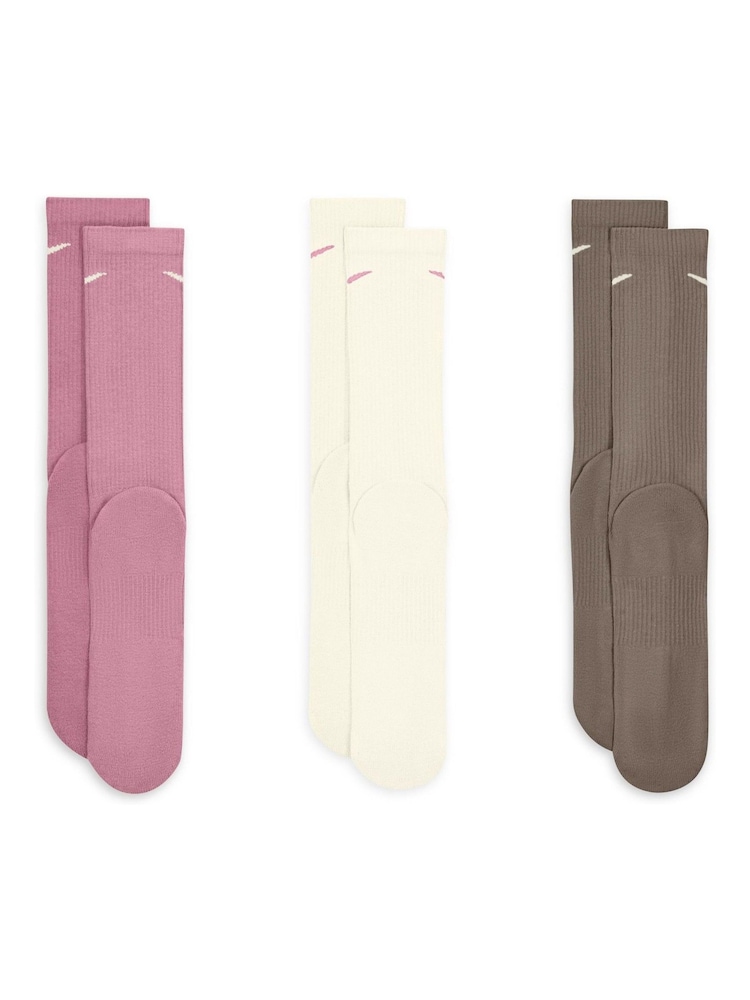 Nike Natural Plus Everyday Cushioned Training Crew Socks - Image 3 of 4