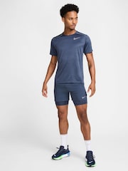 Nike Thunder Blue Dri-Fit Stride 5 Inch 2-in-1 Running Shorts - Image 3 of 5