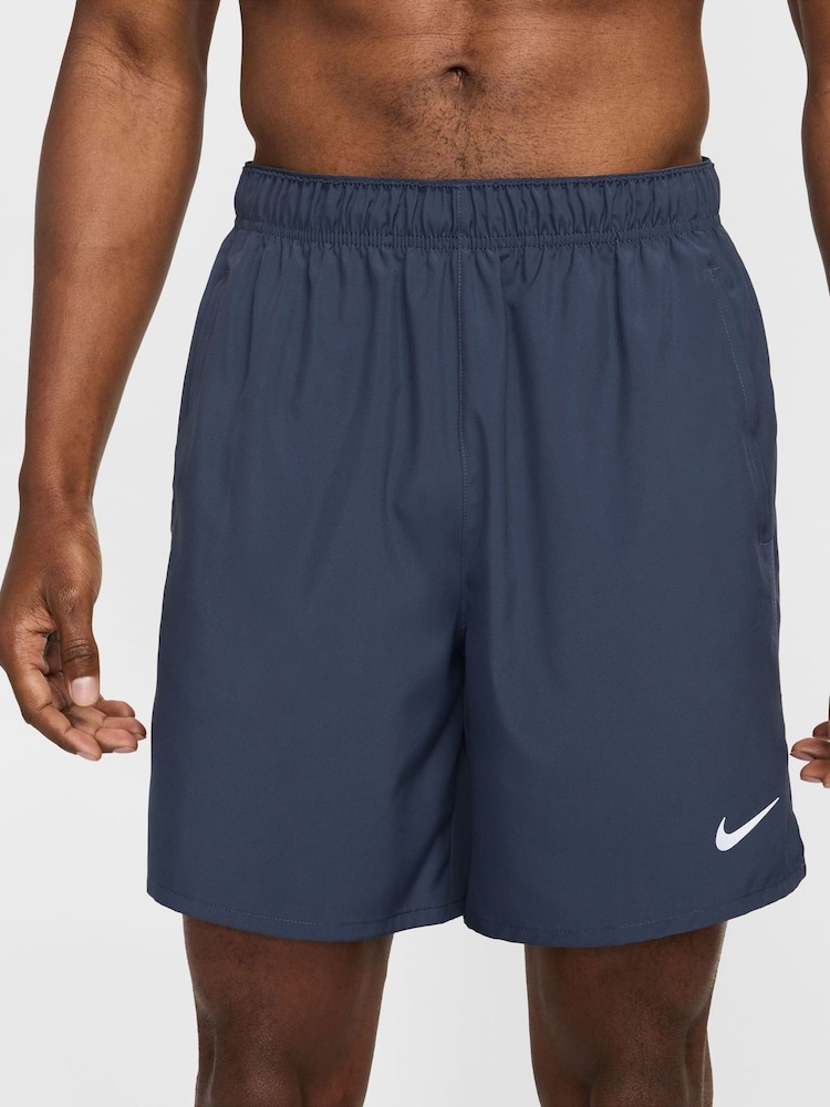Nike Thunder Blue 7 Inch Dri-FIT Challenger Unlined Running Shorts - Image 2 of 4