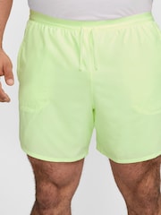 Nike Lime Green Dri-FIT Stride 7 Inch 2-In-1 Running Shorts - Image 10 of 15