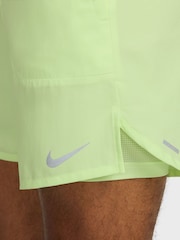 Nike Lime Green Dri-FIT Stride 7 Inch 2-In-1 Running Shorts - Image 7 of 15