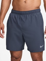 Nike Thunder Blue Challenger Dri-FIT 7 inch 2-in-1 Running Shorts - Image 1 of 5
