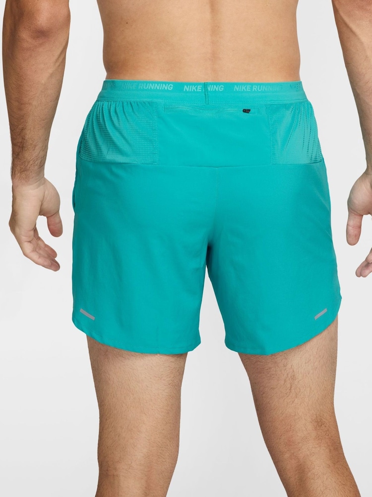 Cactus синий - Nike шорты для бега 7 дюймов Dri-FIT Stride - Изображение 2 из 7