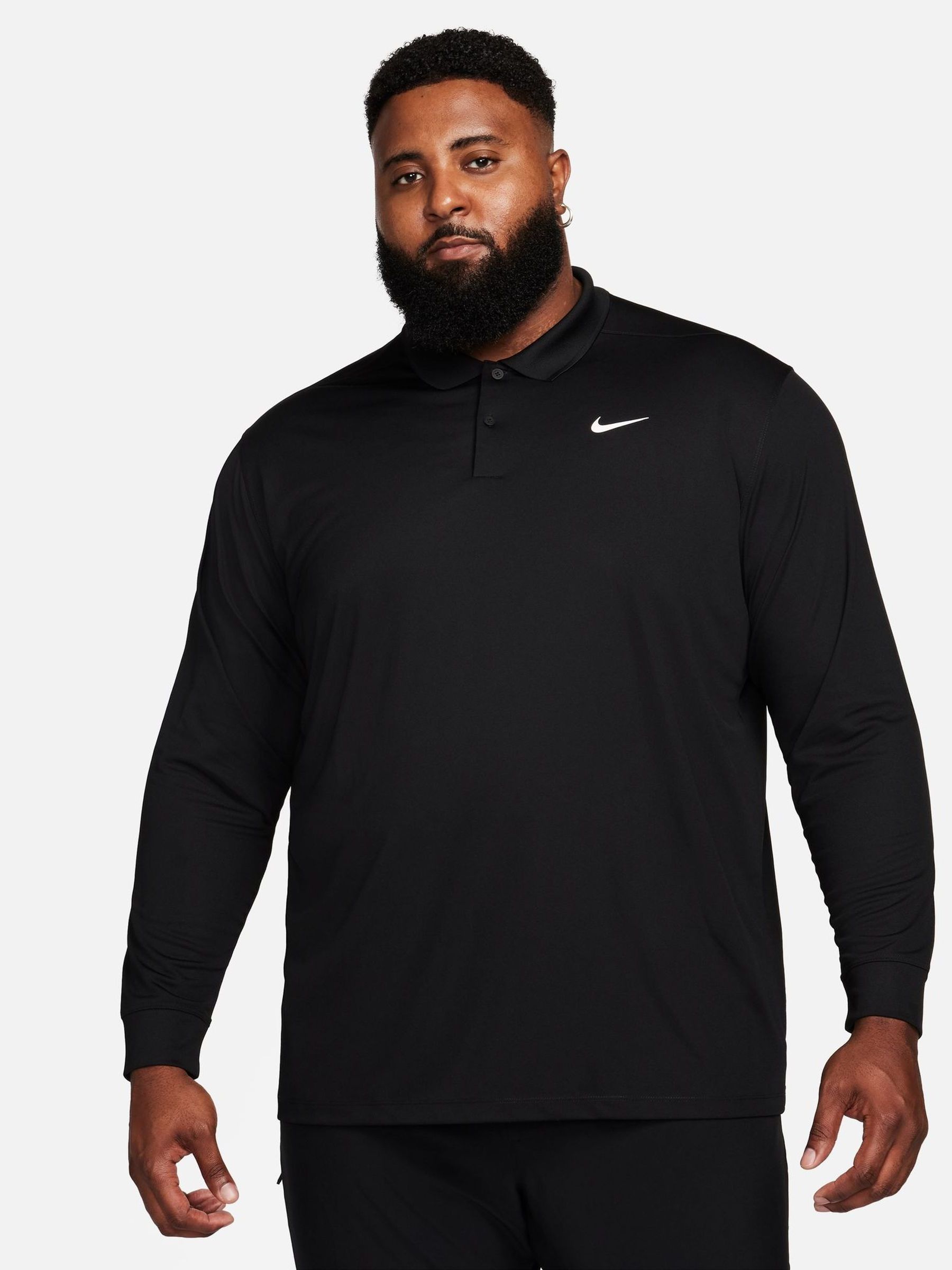 nike dry long sleeve victory golf polo