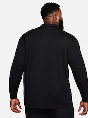 Nike Black Dri-FIT Victory Long-Sleeve Golf Polo Shirt - Image 5 of 7