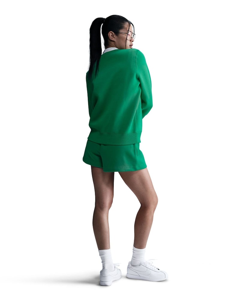 Nike Stadium Green Phoenix Fleece Crew Neck Sweatshirt - Image 2 of 6