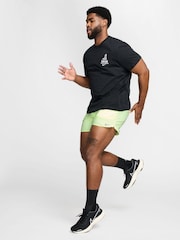 Nike Lime Green Dri-FIT Stride 7 Inch Running Shorts - Image 14 of 16