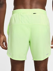 Nike Lime Green Dri-FIT Stride 7 Inch Running Shorts - Image 3 of 16