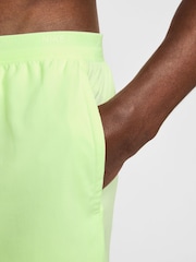 Nike Lime Green Dri-FIT Stride 7 Inch Running Shorts - Image 5 of 16