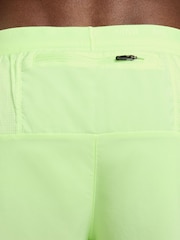 Nike Lime Green Dri-FIT Stride 7 Inch Running Shorts - Image 6 of 16
