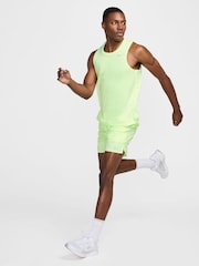 Nike Lime Green Dri-FIT Stride 7 Inch Running Shorts - Image 7 of 16