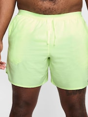 Nike Lime Green Dri-FIT Stride 7 Inch Running Shorts - Image 9 of 16
