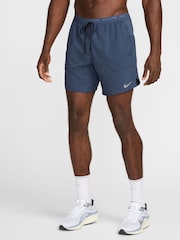 Nike Thunder Blue Dri-FIT Stride 7 Inch 2-In-1 Running Shorts - Image 1 of 7