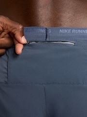 Nike Thunder Blue Dri-FIT Stride 7 Inch 2-In-1 Running Shorts - Image 6 of 7