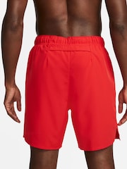 Nike University Red Challenger Dri-FIT 7 inch 2-in-1 Running Shorts - Image 3 of 8