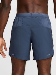 Nike Thunder Blue Dri-FIT Stride 7 Inch Running Shorts - Image 3 of 10