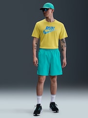 Nike Cactus Blue 7 Inch Challenger Dri-FIT 7 inch Briefs Lined Running Shorts - Image 1 of 5