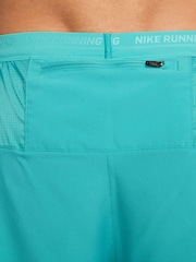Nike Cactus Blue Dri-FIT Stride 7 Inch 2-In-1 Running Shorts - Image 8 of 18
