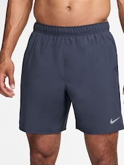 Thunder Blue (синий) - 7 дюймов - Nike Challenger Dri-FIT 7 inch Briefs Lined Running Shorts - Изображение 1 из 5