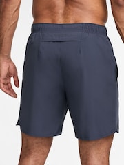 Thunder Blue (синий) - 7 дюймов - Nike Challenger Dri-FIT 7 inch Briefs Lined Running Shorts - Изображение 2 из 5