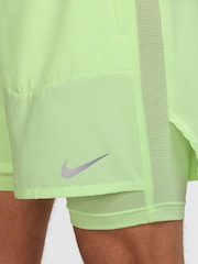 Nike Barely Volt Dri-Fit Stride 5 Inch 2-in-1 Running Shorts - Image 8 of 8
