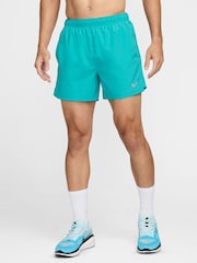 Nike Cactus Blue Dri-FIT Challenger 5 inch Brief Lined Running Shorts - Image 1 of 9