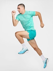 Nike Cactus Blue Dri-FIT Challenger 5 inch Brief Lined Running Shorts - Image 8 of 9