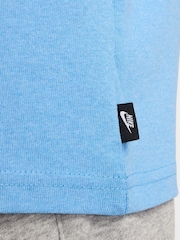 Nike University Blue Sportswear Premium Essentials T-Shirt - Image 5 of 6