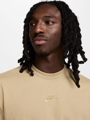 Nike Parachute Beige Sportswear Premium Essentials T-Shirt - Image 3 of 6