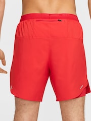 Nike University Red Dri-FIT Stride 7 Inch 2-In-1 Running Shorts - Image 3 of 12
