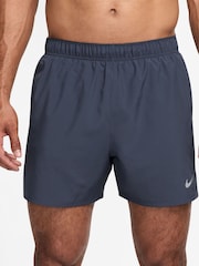 Nike Thunder Blue Dri-FIT Challenger 5 inch Brief Lined Running Shorts - Image 1 of 5
