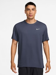 Nike Thunder Blue Dri-FIT Miler Running T-Shirt - Image 1 of 3