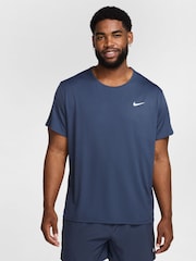 Modra - Tekaška majica Nike Dri-FIT Miler  - Slika 5 iz 9