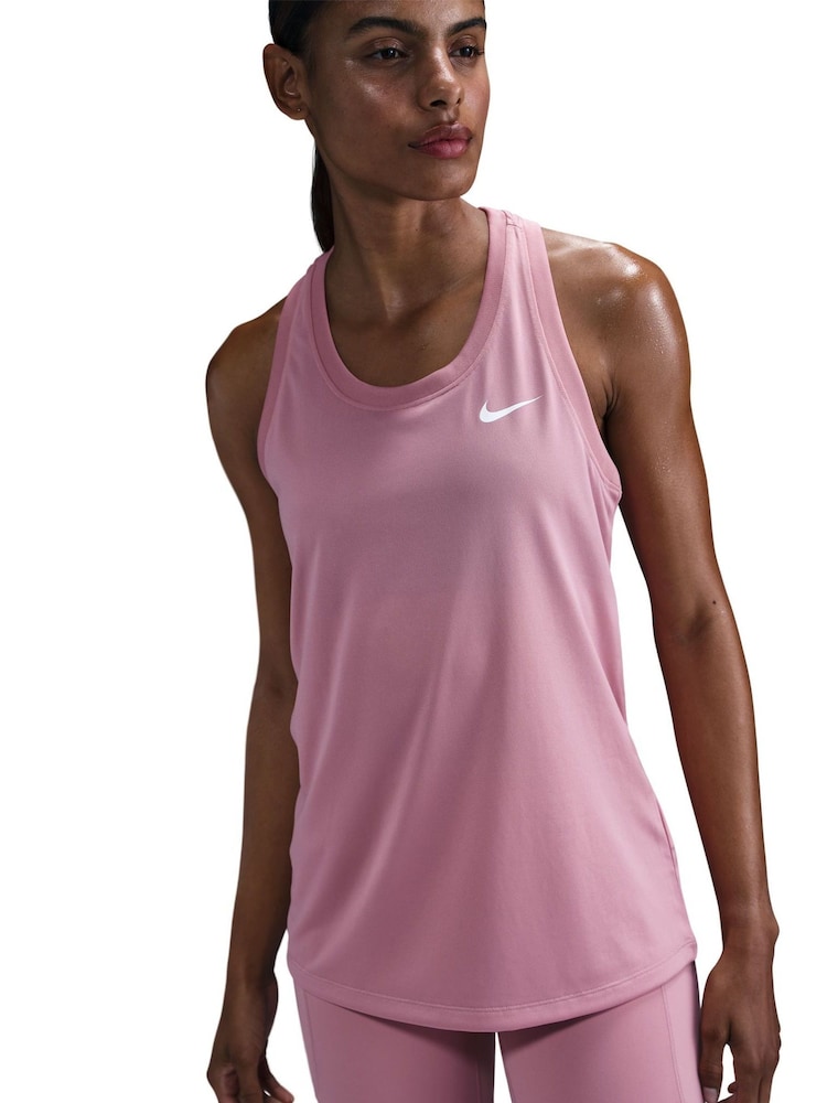 Hyper roze - Nike Dri-FIT tanktop met racerback - Image 6 of 10