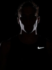 Nike Thunder Blue Dri-FIT Miler Running Vest Top - Image 4 of 4