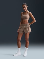 Nike Brown Medium Swoosh Support Padded Sports Bra - Image 3 of 4