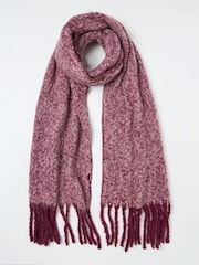 FatFace Pink Boucle Scarf - Image 1 of 3