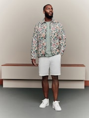 Multicolour Floral Pattern Tapestry Shacket Overshirt - Image 2 of 7