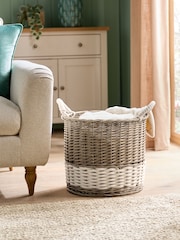 Natural Medium Malvern Storage Basket - Image 1 of 4
