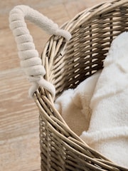 Natural Medium Malvern Storage Basket - Image 2 of 4