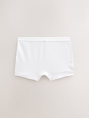 White Sparkle Short Briefs 5 Pack (2-16yrs) - Image 2 of 8