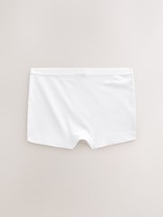 White Sparkle Short Briefs 5 Pack (2-16yrs) - Image 3 of 8