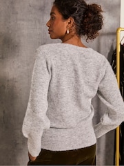 Grey Cressida Knit Jumper - Image 2 of 6