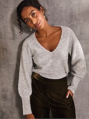 Grey Cressida Knit Jumper - Image 3 of 6